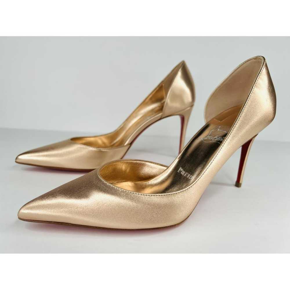 Christian Louboutin Iriza leather heels - image 10