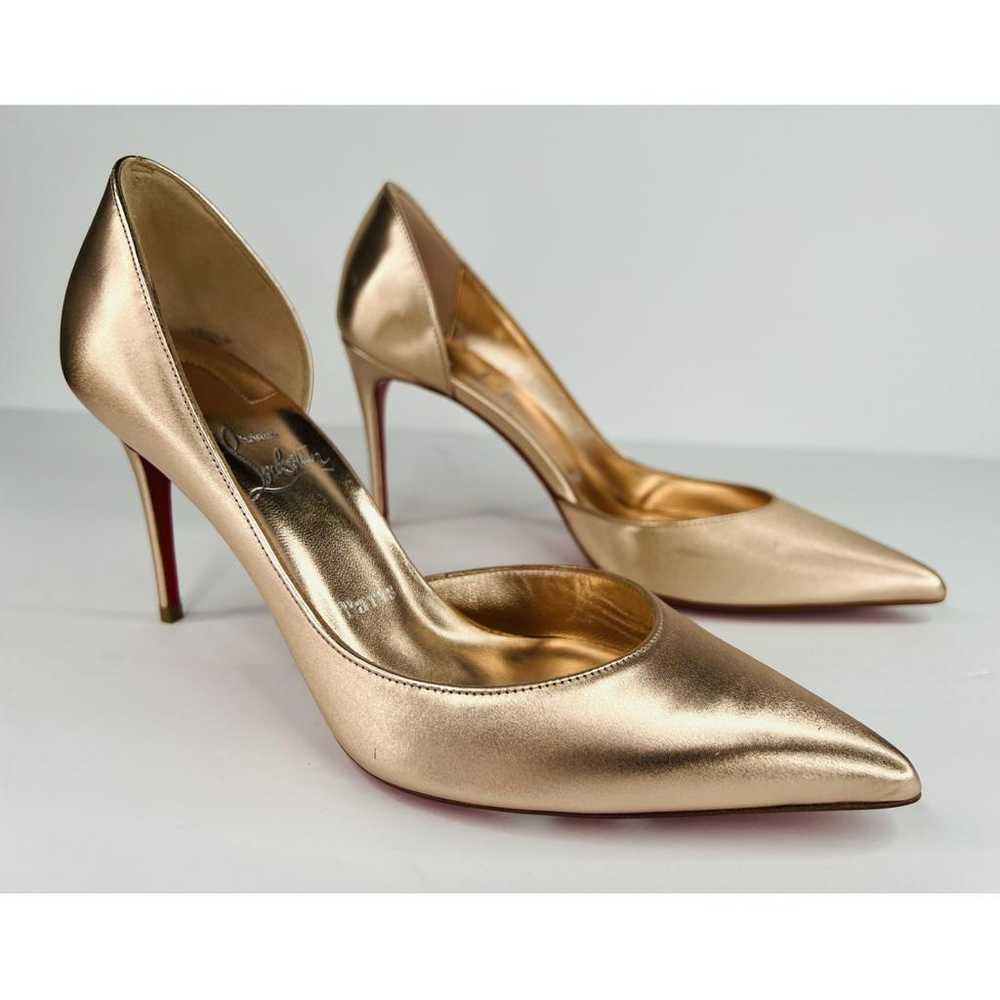 Christian Louboutin Iriza leather heels - image 2