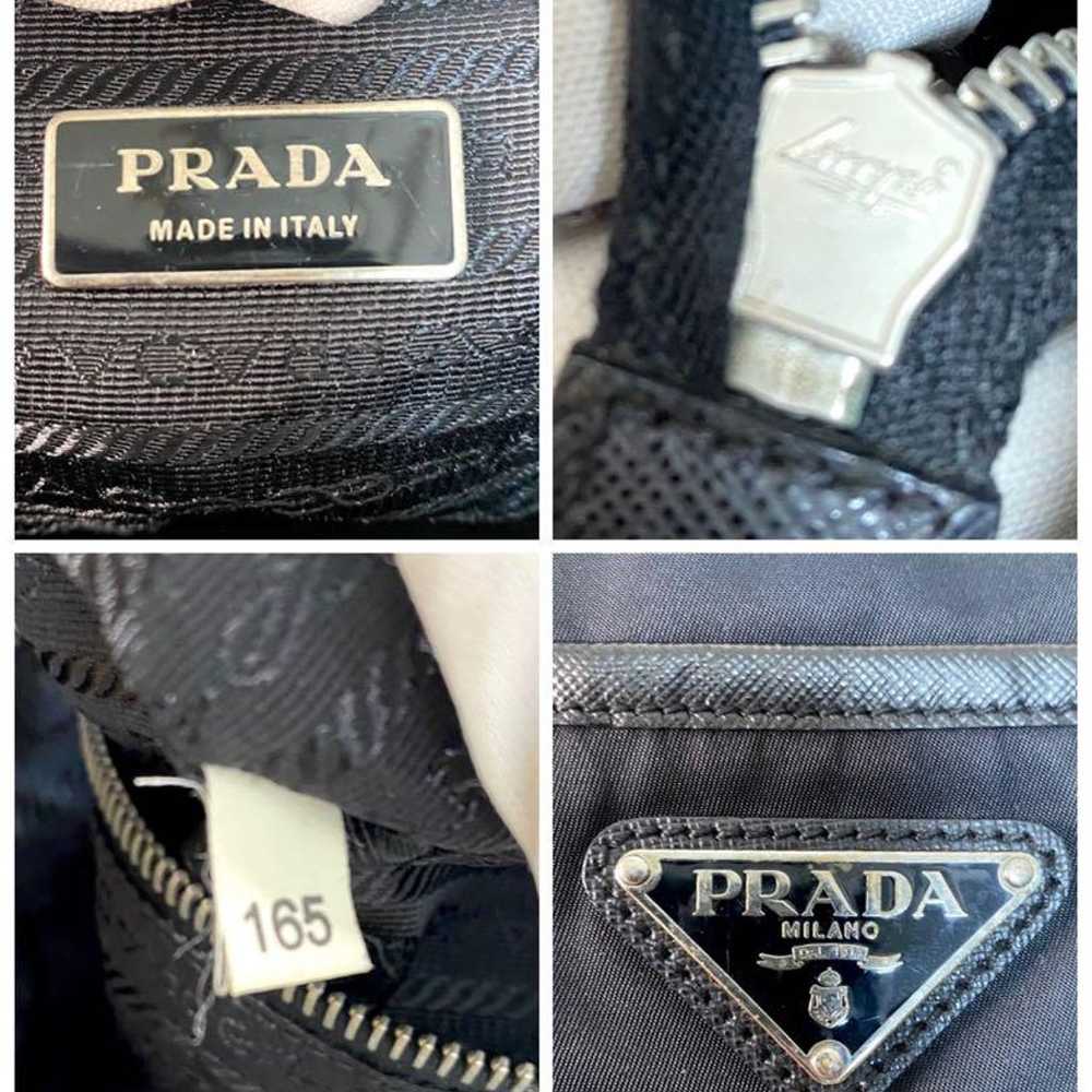 【Excellent Condition】 Prada Nylon Black Handbag w… - image 10