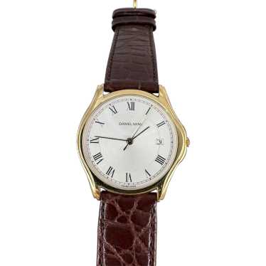 vintage Daniel Mink designer watch, Swiss-made an… - image 1