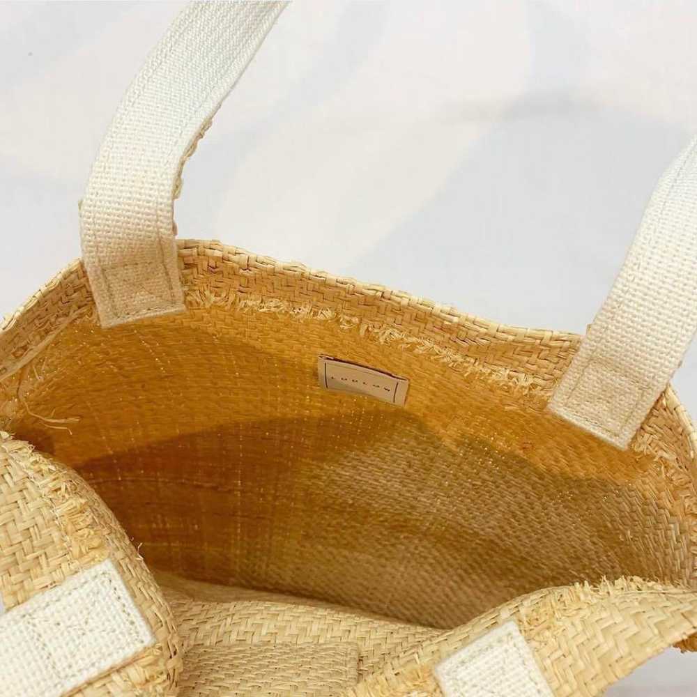 Ladro LUDLOW Big Ribbon Straw Tote Bag - image 9