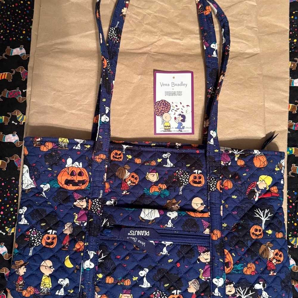 Peanuts X Vera Bradley Halloween Small Tote - image 1