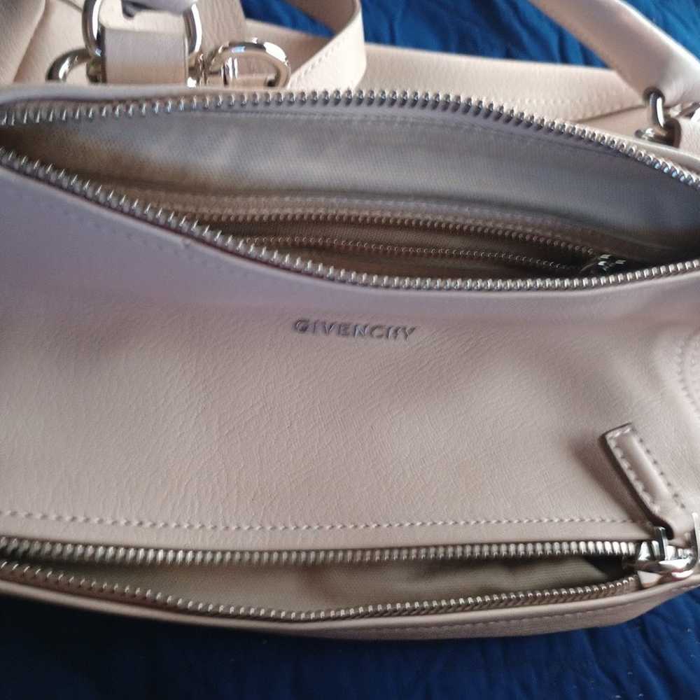 Authentic GIVENCHY Pandora Leather Messenger Bag,… - image 1