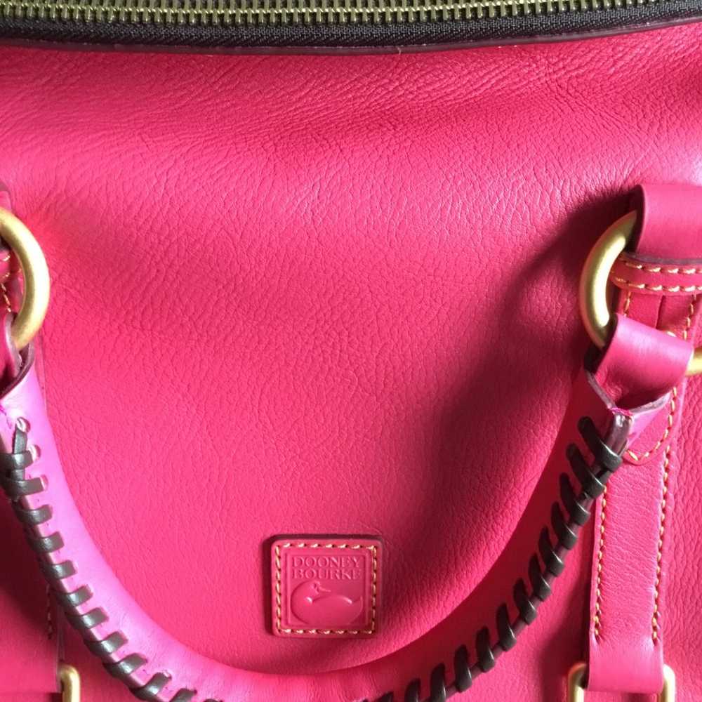 Dooney Florentine fuchsia satchel - image 6