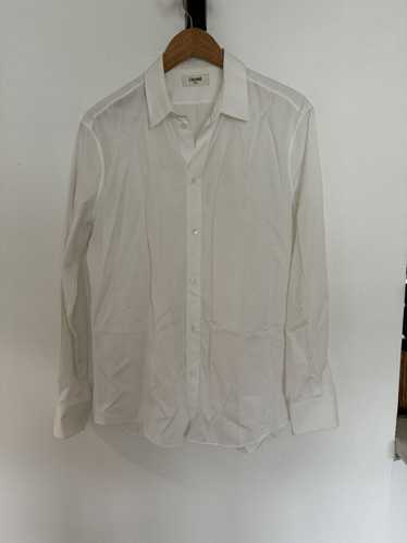 Celine White dress shirt cotton poplin