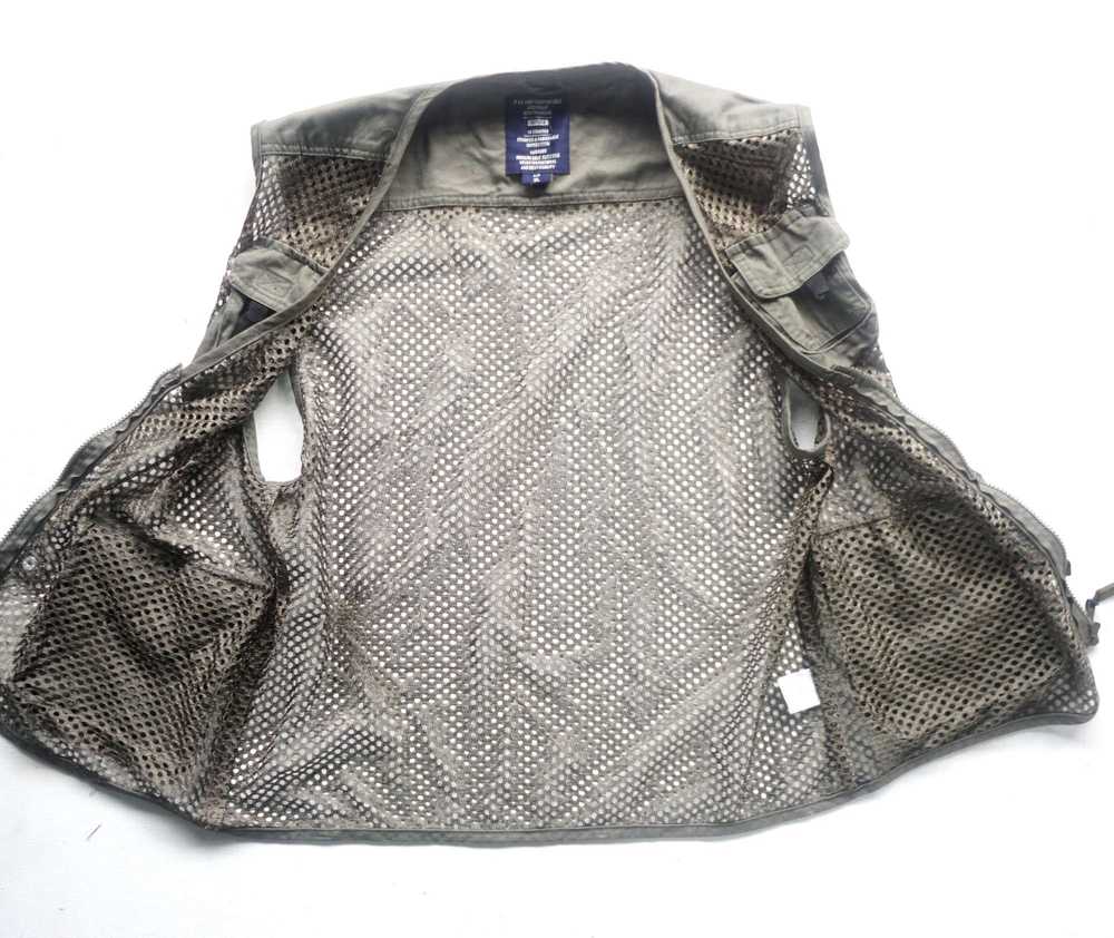 Japanese Brand NEPUCA Army Green Mesh Multi Pocke… - image 7