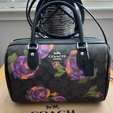 Coach Rowan Jumbo Floral Crossbody - image 1