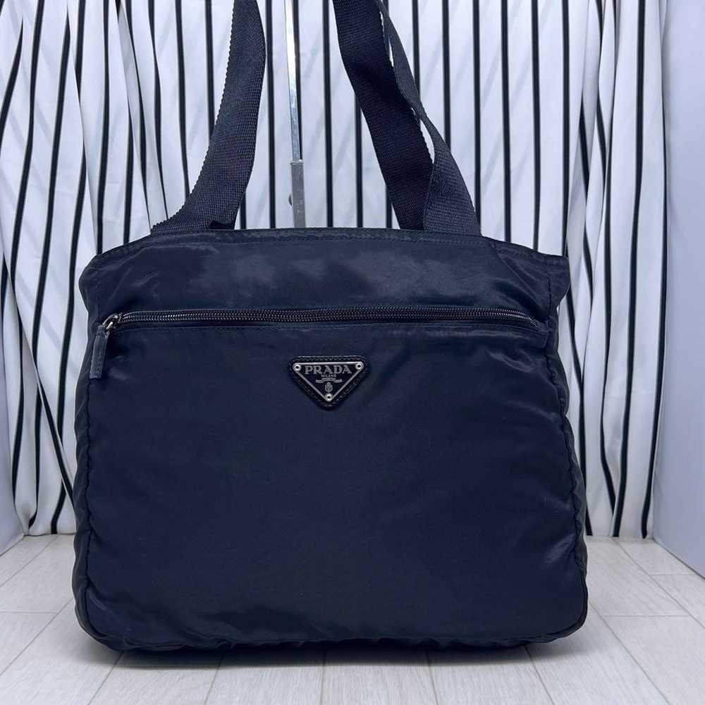 【Beautiful Condition】PRADA × Prada A4 Size Tote B… - image 2