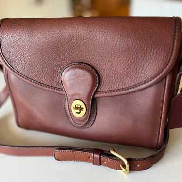 Vintage Coach Devon bag in Bordeaux