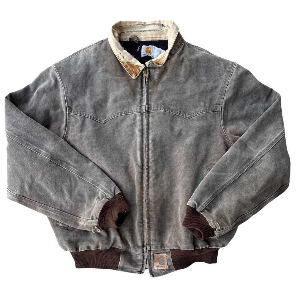 Carhartt × Made In Usa × Vintage 90s Distressed C… - image 11