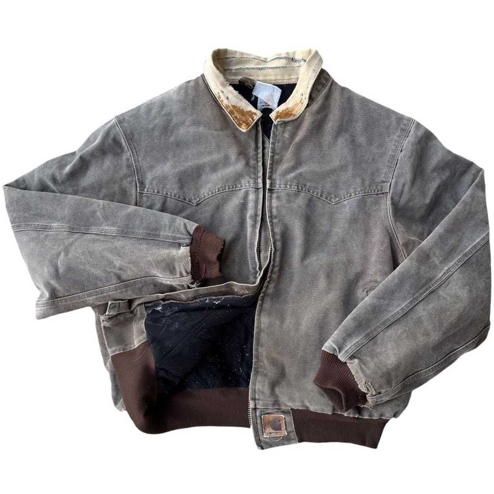 Carhartt × Made In Usa × Vintage 90s Distressed C… - image 7