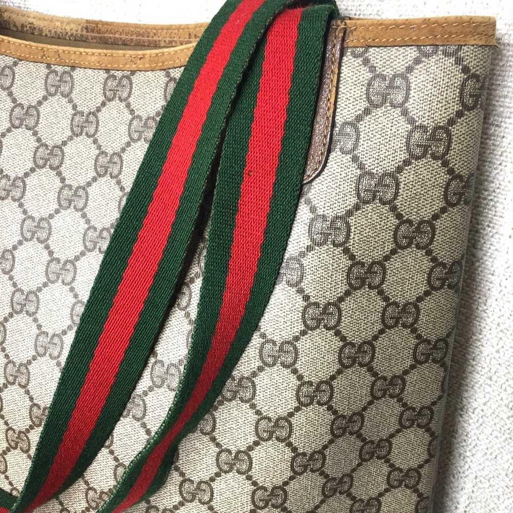 Gucci authentic brown tote bag - image 12