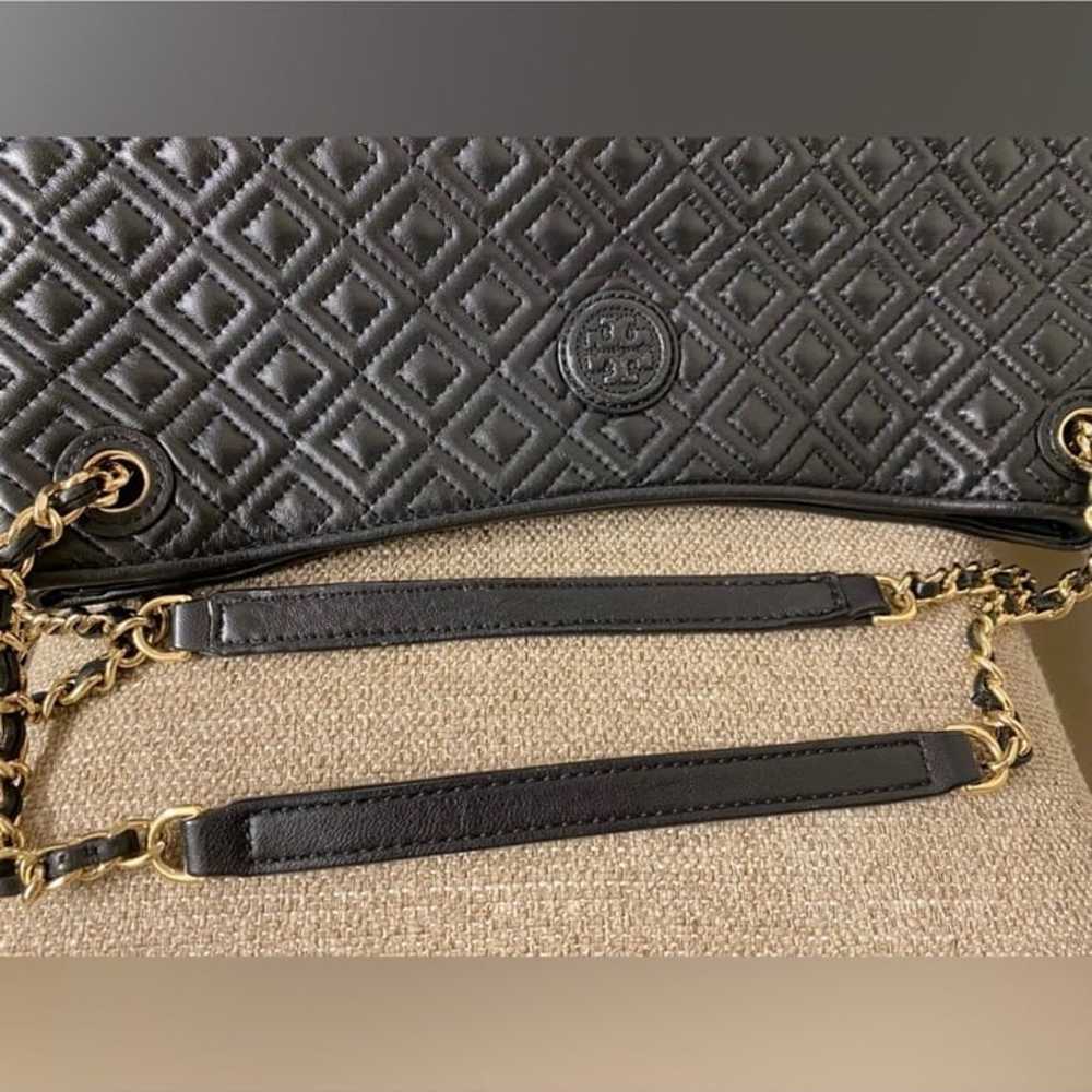 Tory Burch Marion Chain Slouchy Tote in Black - image 4