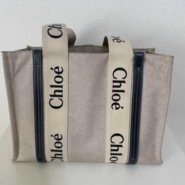 Chloe Woody Medium Tote Bag