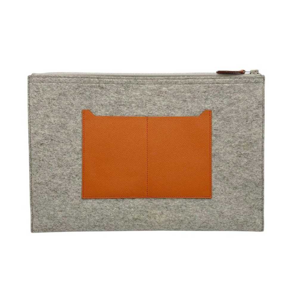 Excellent condition ✨ Hermes Tout Doux 37 Clutch … - image 3