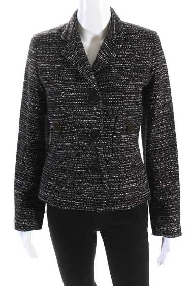 Gerard Darel Womens Three Button Tweed Blazer Jack