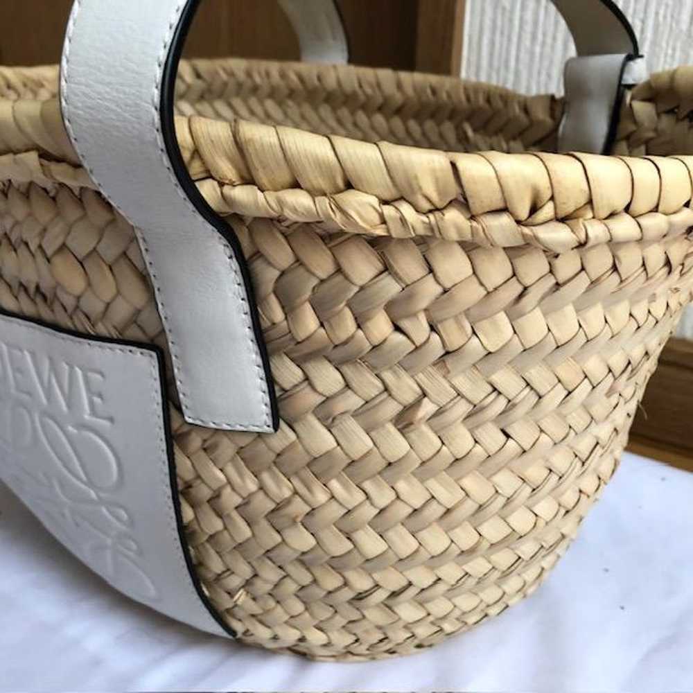 ★Exquisite item★ Great deal LOEWE Basket Bag White - image 4