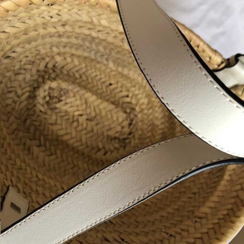 ★Exquisite item★ Great deal LOEWE Basket Bag White - image 6