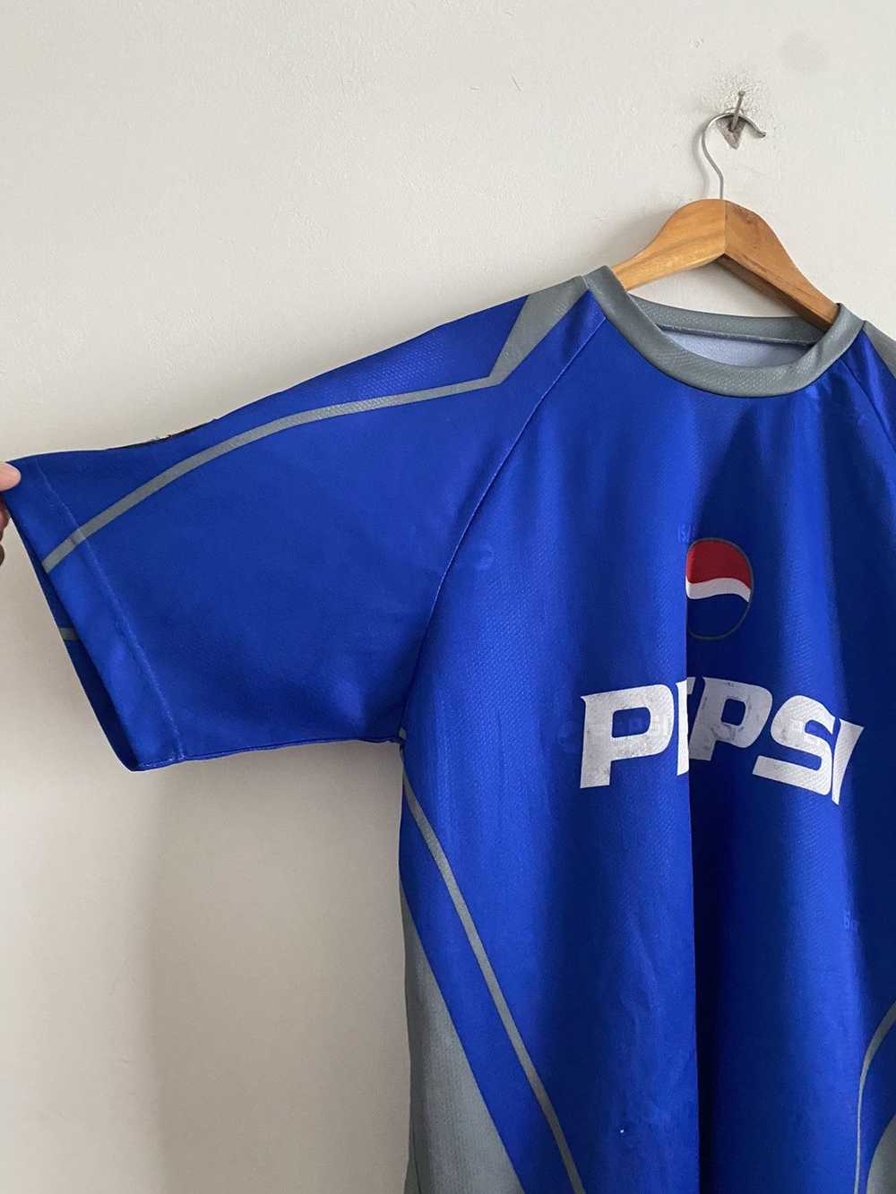 Pepsi × Soccer Jersey × Vintage Vintage 90s Pepsi… - image 4