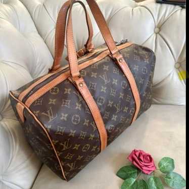 Louis Vuitton Monogram Sac Souple Boston Bag