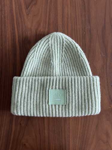 Acne Studios Large Face Logo Beanie