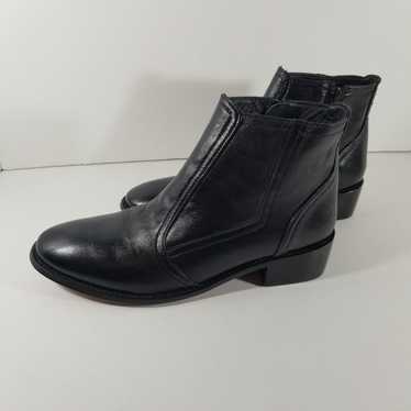 Liberty Zeno Boots Women's Size 10 Natty Black Lea