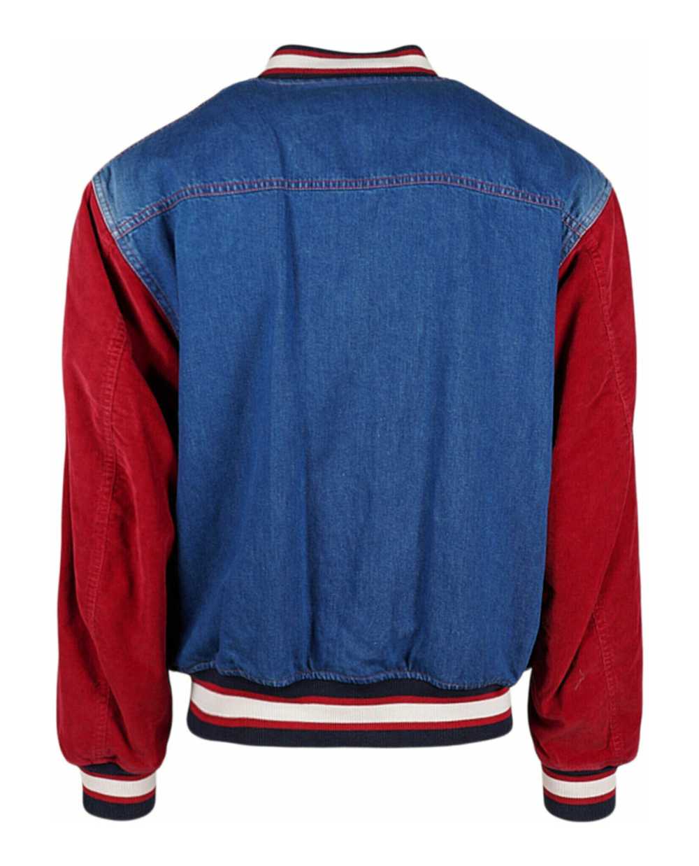 Gucci Mens Denim Bomber Jacket - image 1