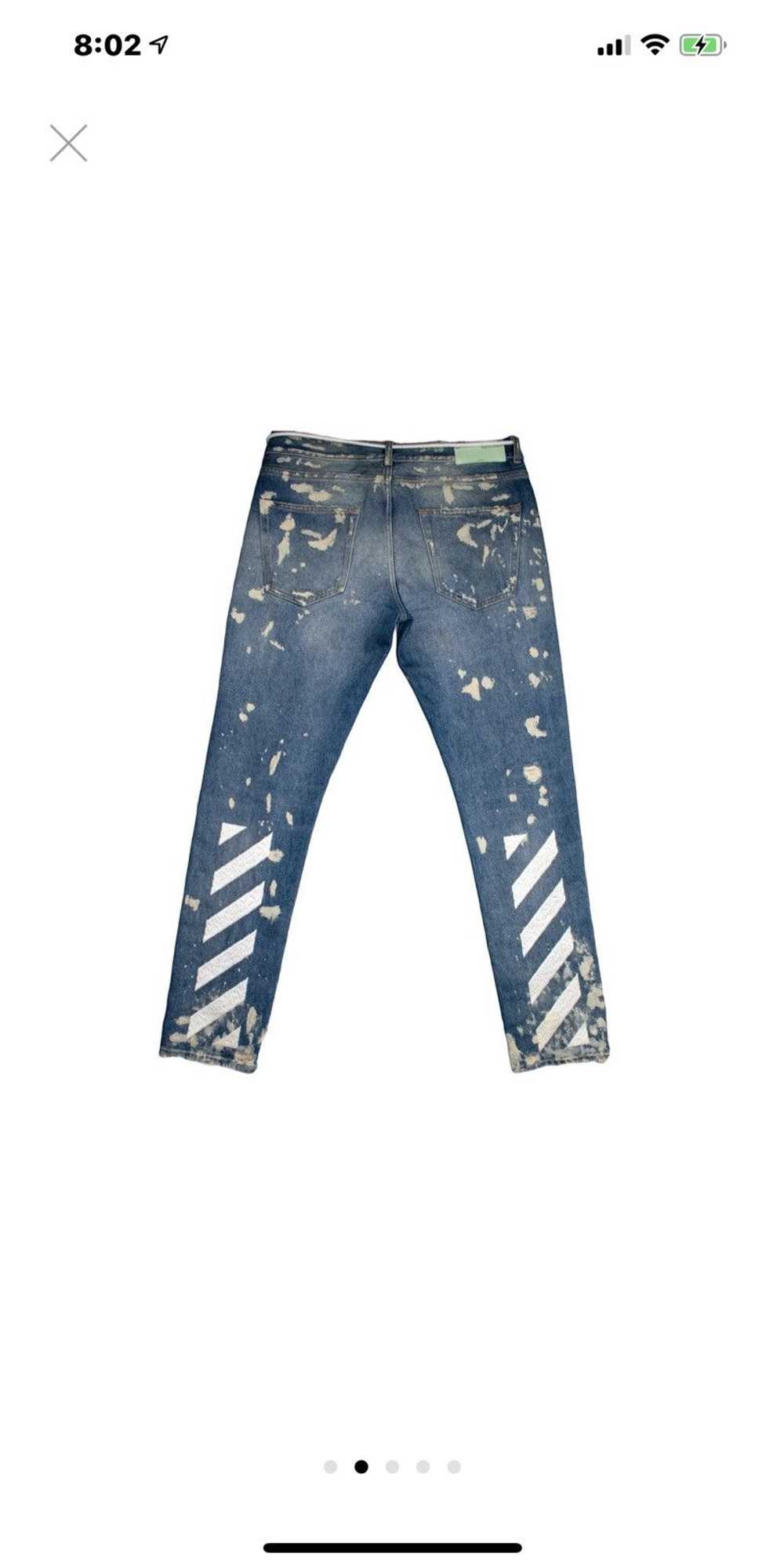 Off-White off white jeans offer up dont be a bum - image 2