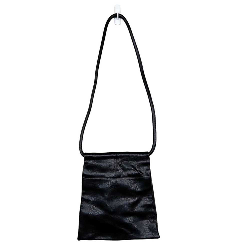 Other Tuci Italia Black Leather Crossbody Bag - image 3