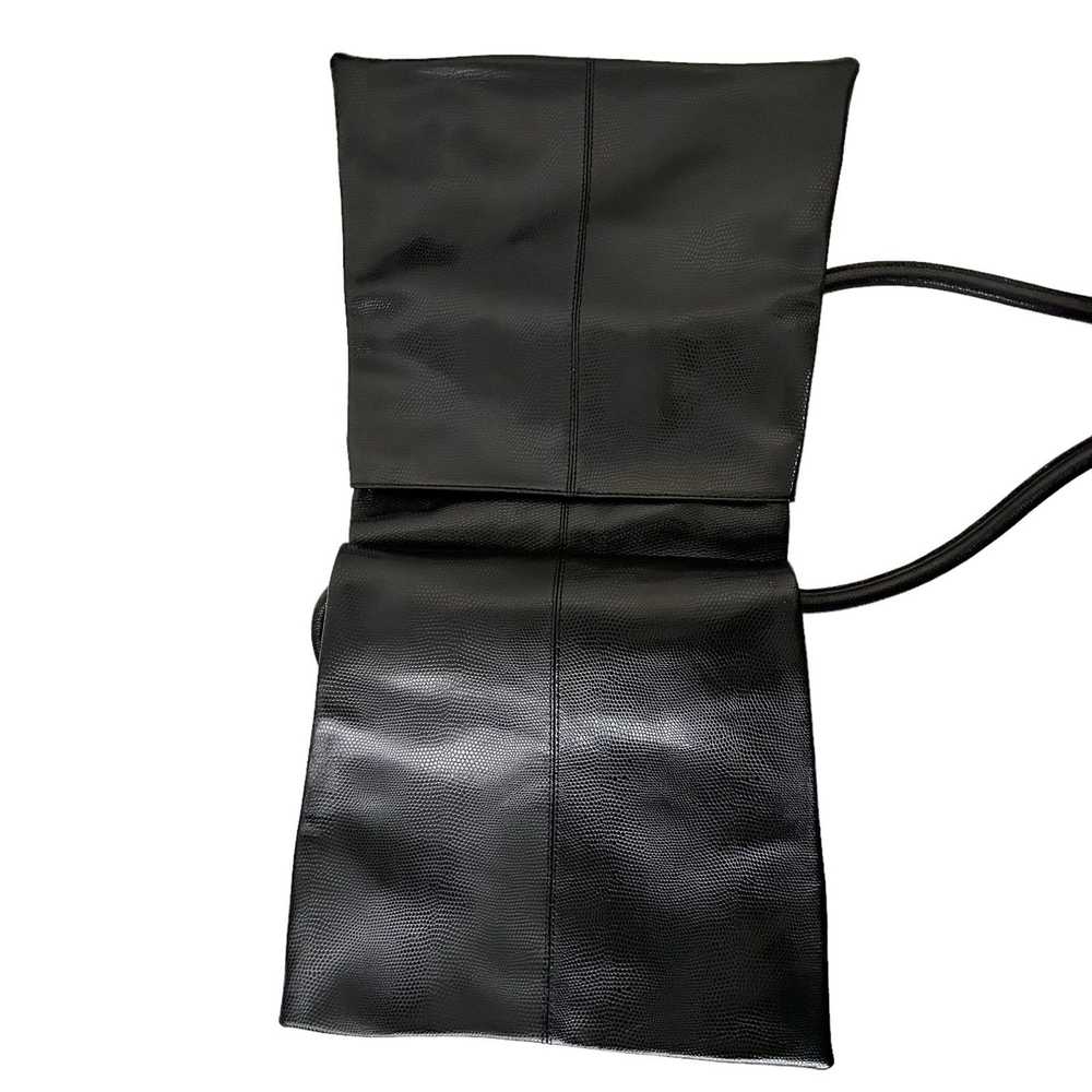 Other Tuci Italia Black Leather Crossbody Bag - image 7