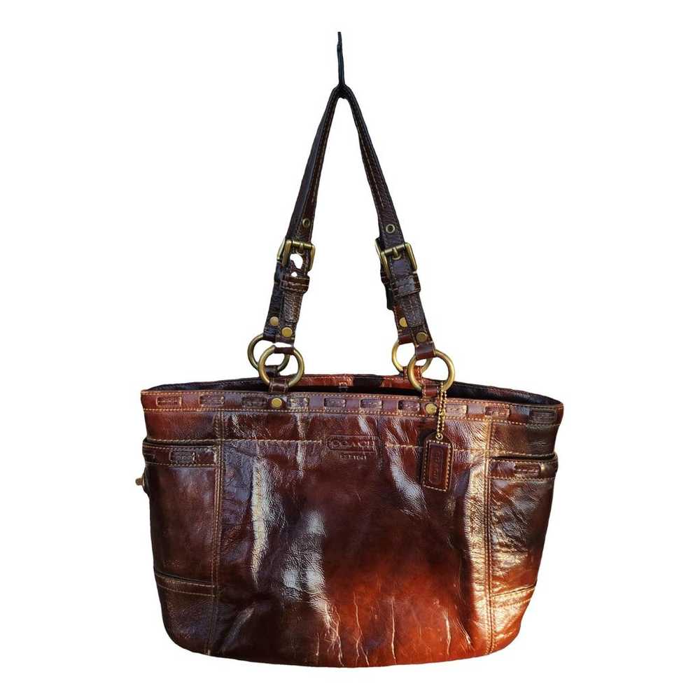 Coach Leather tote - image 1