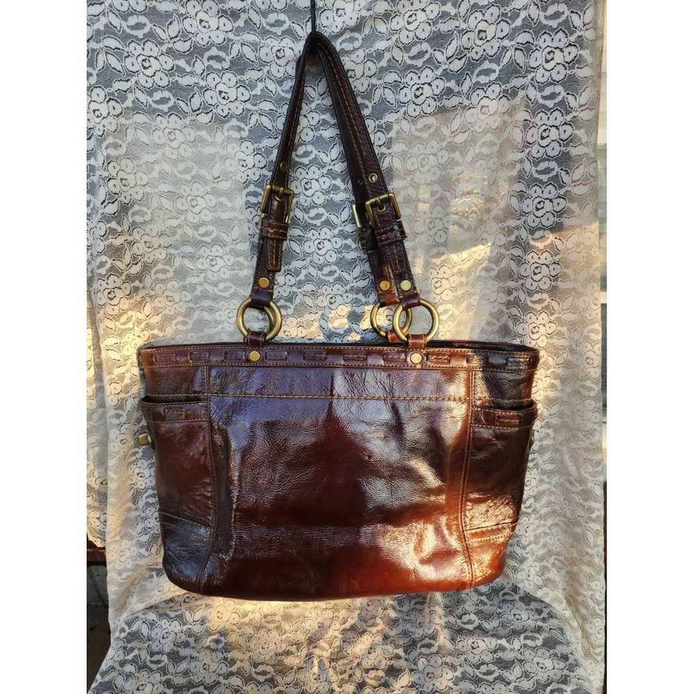 Coach Leather tote - image 2