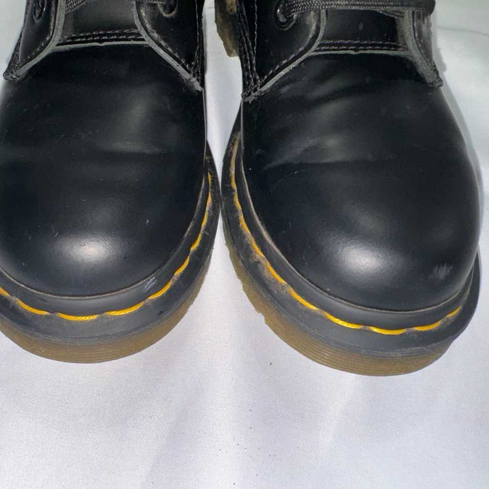 DR. DOC MARTENS 1460 AIRWAIR BLACK LEATHER COMBAT… - image 8