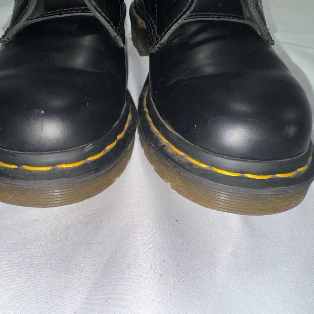 DR. DOC MARTENS 1460 AIRWAIR BLACK LEATHER COMBAT… - image 9