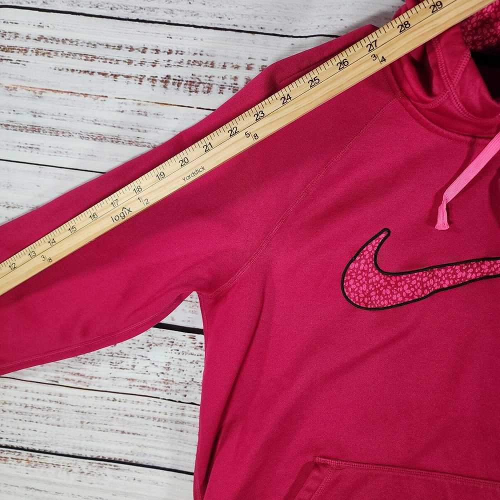 Nike Womens Nike Hot Pink Therma Fit Hoodie Med B… - image 10