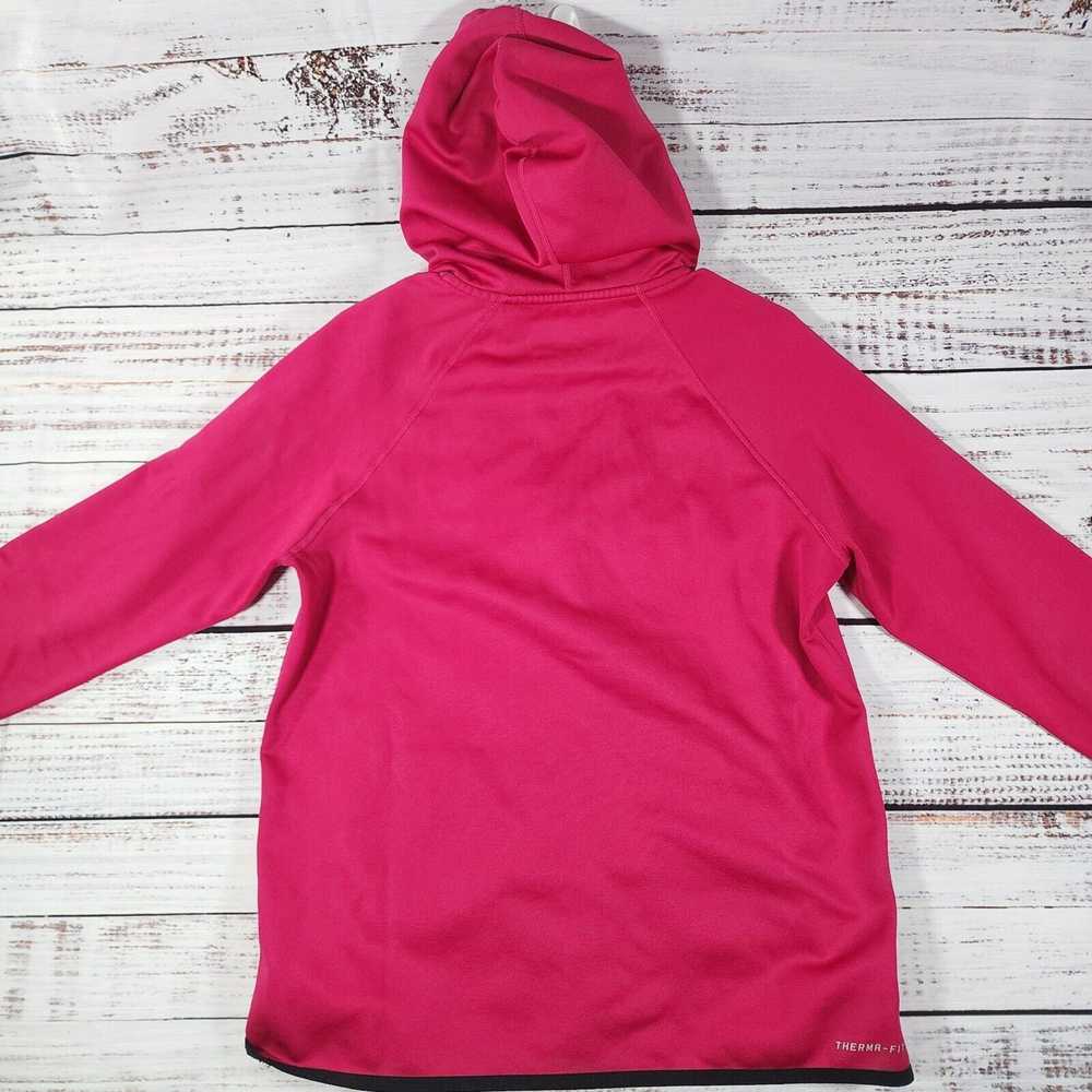 Nike Womens Nike Hot Pink Therma Fit Hoodie Med B… - image 2