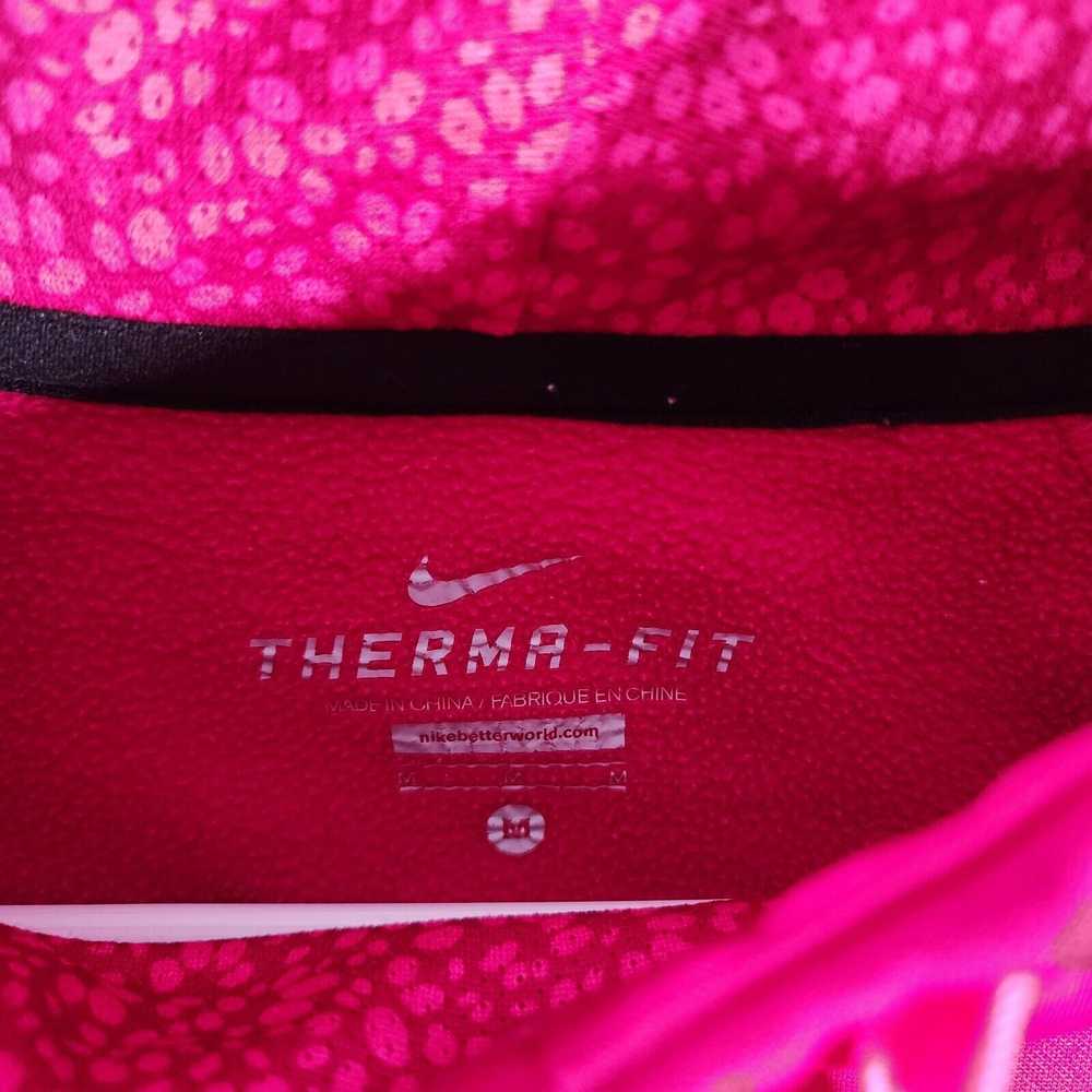 Nike Womens Nike Hot Pink Therma Fit Hoodie Med B… - image 4