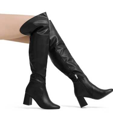 Over-the-Knee Black Boots