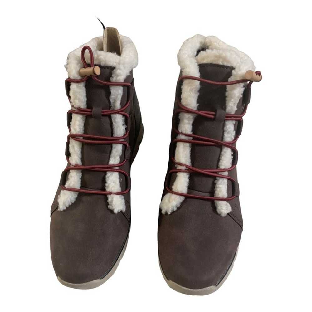 Ryka womens 11 Chill out Boot brown faux fur cold… - image 5