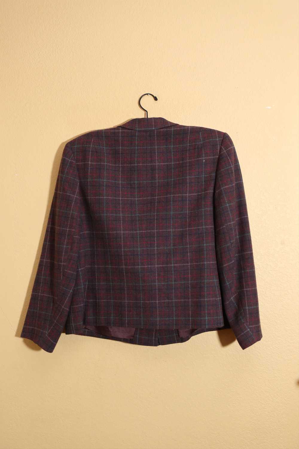 Pendleton Vintage Pendelton Plaid Womens Blazer (… - image 2