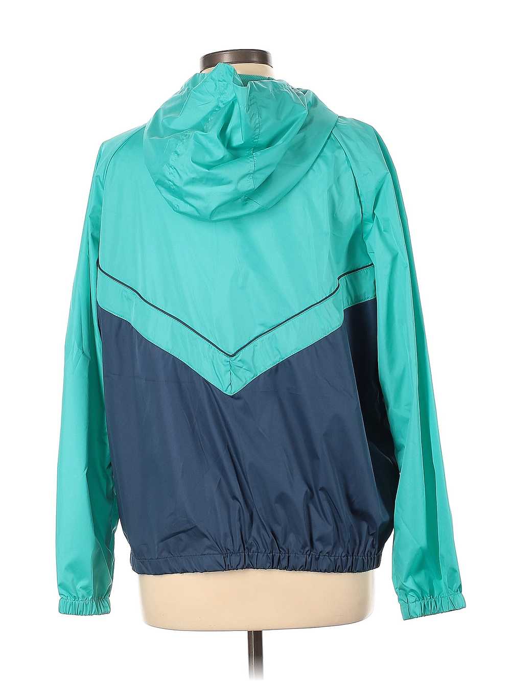 Xersion Women Green Windbreaker L - image 2