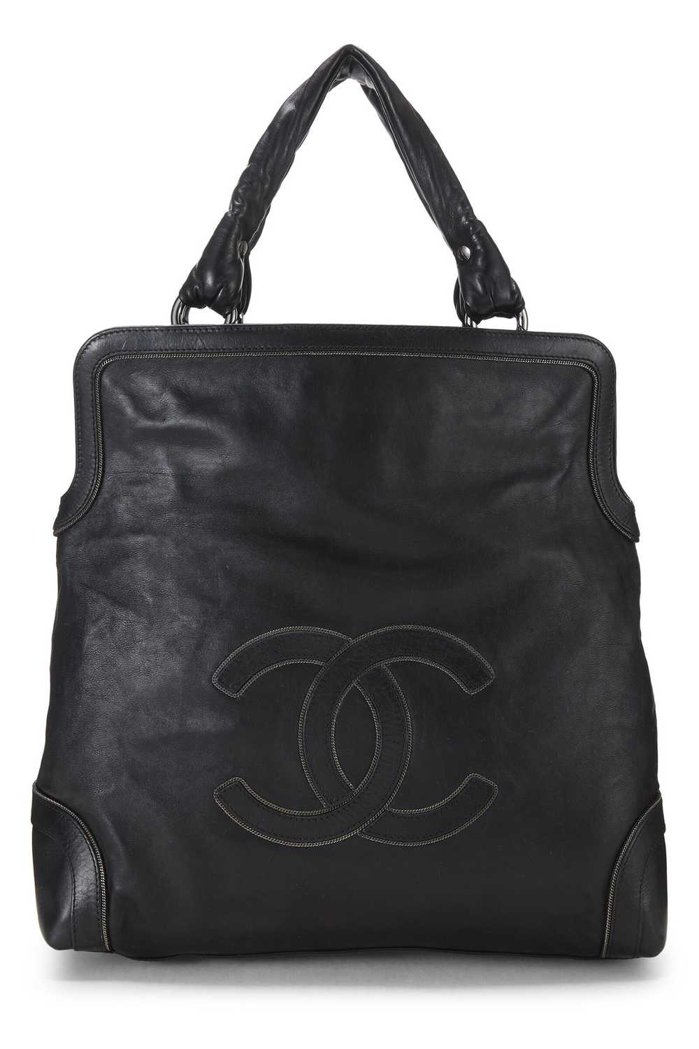 Black Calfskin North/South Soho Shopper Send in S… - image 1