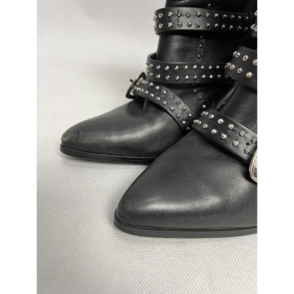 Steve Madden Comet Studded Western Booties leathe… - image 2