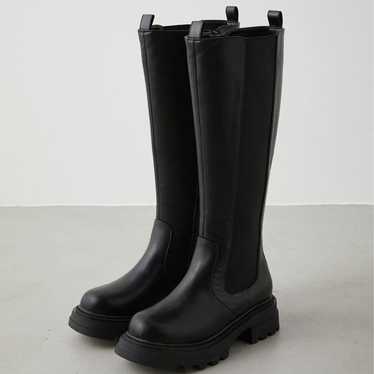 TRACK SOLE LONG BOOTS - image 1