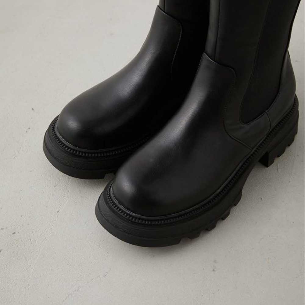 TRACK SOLE LONG BOOTS - image 5