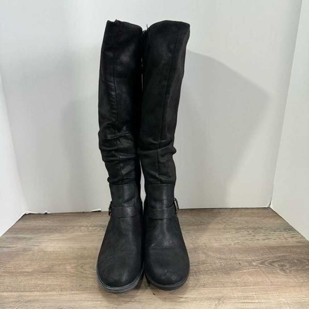 Baretraps Knee High Boots sz 6 Microfiber #G867 - image 6