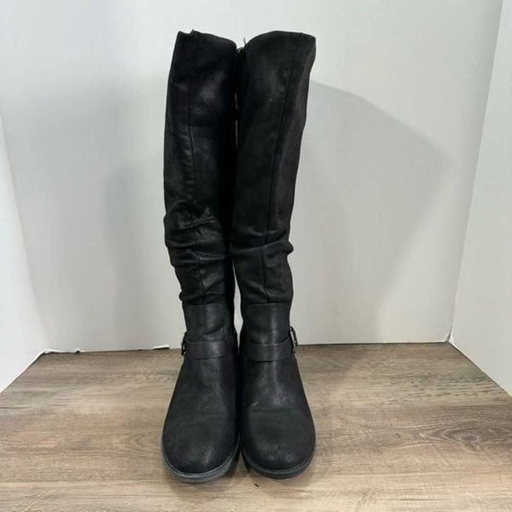 Baretraps Knee High Boots sz 6 Microfiber #G867 - image 9