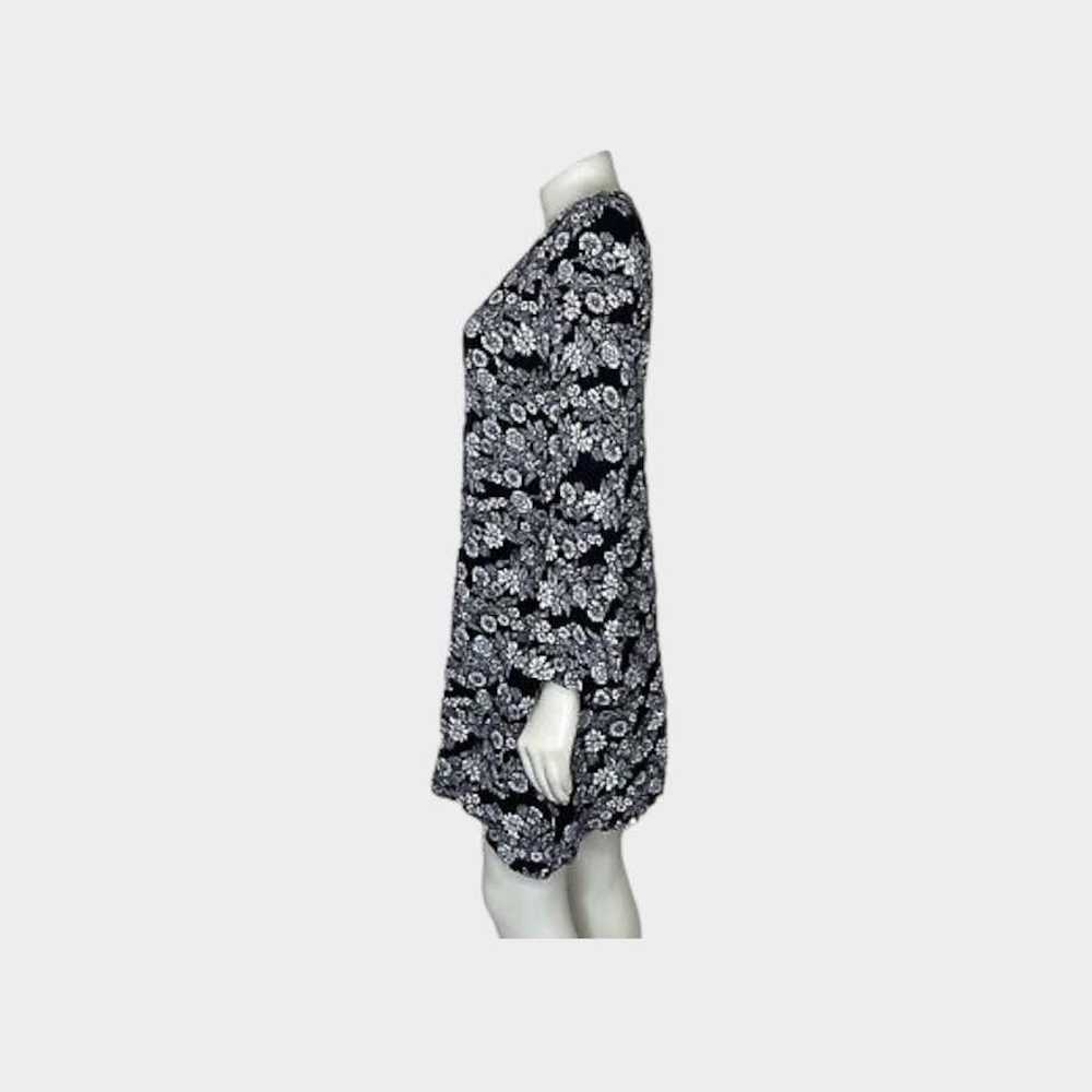 Mossimo Mossimo | Floral Black and White Bell Sle… - image 2