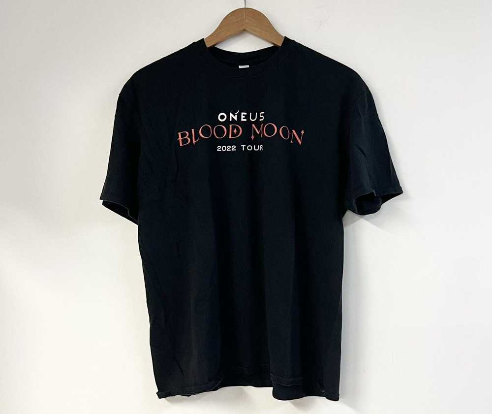 Band Tees × Gildan × Tour Tee OneUs Blood Moon To… - image 1