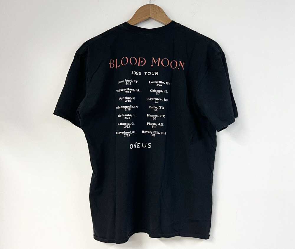 Band Tees × Gildan × Tour Tee OneUs Blood Moon To… - image 5